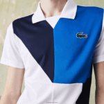 Lacoste פולו טניס פיקה יבש במיוחד DZ4D0D785 לבן שחור כחול x87 גברים - Image 7