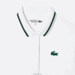 Lacoste פולו טניס פיקה מווסת תרמו DZ4D0D2461 לבן ירוק pb4 נשים - Image 5