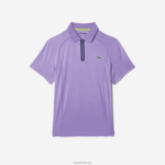 Lacoste פולו טניס פיקה ספורטיבי מווסת תרמו יבש במיוחד DZ4D0D869 כחול כהה סגול 6gp גברים - Image 5