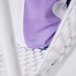 Lacoste פולו טניס פרטני רשת בכושר רגיל DZ4D0D3168 לבן כחול כהה סגול 6hu בנים - Image 7