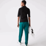 Lacoste פולו כותנה גמיש בגזרה דקיקה DZ4D0D2515 שחור 031 נשים - Image 3
