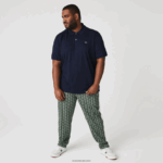 Lacoste פולו כותנה פימה בכושר רגיל DZ4D0D791 כחול כהה 166 גברים - Image 6