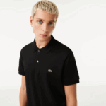 Lacoste פולו כותנה פימה בכושר רגיל DZ4D0D807 שחור 031 גברים - Image 2
