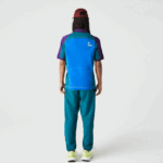 Lacoste פולו מיני-פיק מתיחה בהתאמה רגילה DZ4D0D693 כחול ירוק סגול 7w6 גברים - Image 3