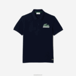 Lacoste פולו מיני פיקה כותנה DZ4D0D100 כחול כהה 166 גברים