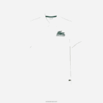 Lacoste פולו מיני פיקה כותנה DZ4D0D101 לבן 001 גברים - Image 4