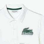 Lacoste פולו מיני פיקה כותנה DZ4D0D101 לבן 001 גברים - Image 5
