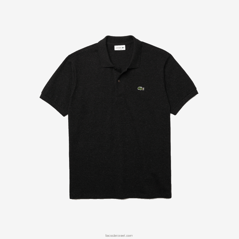 Lacoste פולו מקורי l.12.12 מחודד DZ4D0D129 אפור el6 גברים - Image 5