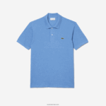 Lacoste פולו מקורי l.12.12 מחודד DZ4D0D185 כחול סין kc9 גברים - Image 3
