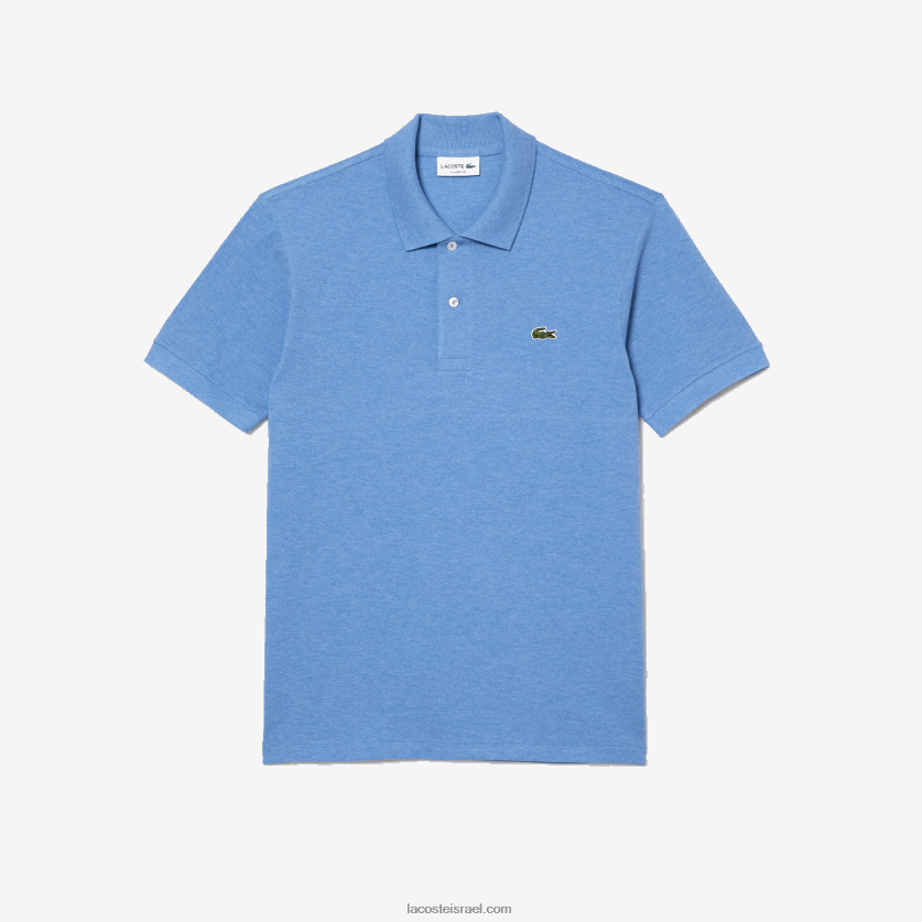 Lacoste פולו מקורי l.12.12 מחודד DZ4D0D185 כחול סין kc9 גברים - Image 3