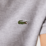 Lacoste פולו מקורי l.12.12 slim fit DZ4D0D1267 אפור chine yrd גברים - Image 7