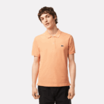 Lacoste פולו מקורי l.12.12 slim fit DZ4D0D157 כתום בהיר heb גברים