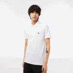 Lacoste פולו מקורי l.12.12 slim fit DZ4D0D158 לבן 001 גברים