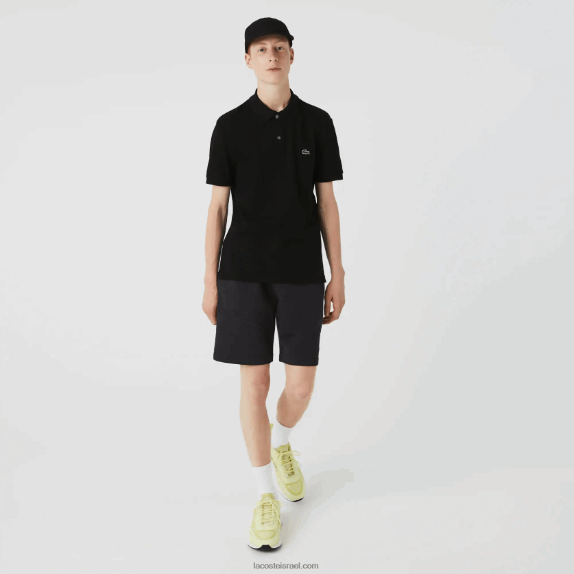 Lacoste פולו מקורי l.12.12 slim fit DZ4D0D160 שחור 031 גברים - Image 2