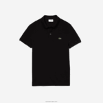 Lacoste פולו מקורי l.12.12 slim fit DZ4D0D160 שחור 031 גברים - Image 3