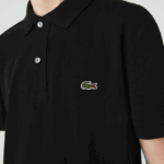 Lacoste פולו מקורי l.12.12 slim fit DZ4D0D160 שחור 031 גברים - Image 5