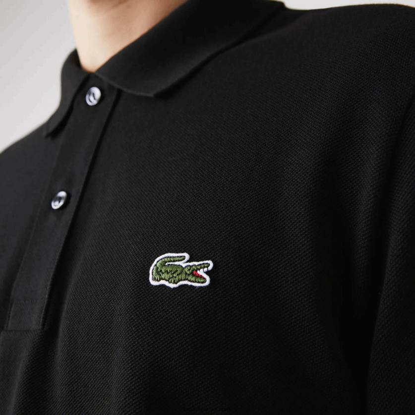 Lacoste פולו מקורי l.12.12 slim fit DZ4D0D160 שחור 031 גברים - Image 6
