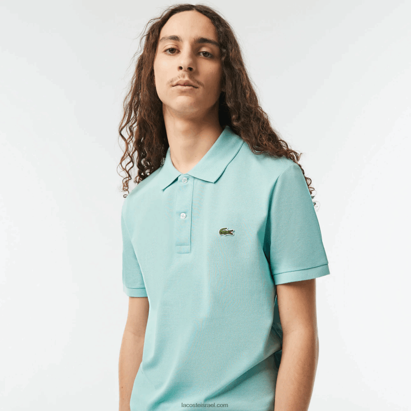 Lacoste פולו מקורי l.12.12 slim fit DZ4D0D192 מנטה lgf גברים - Image 2