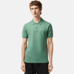 Lacoste פולו מקורי l.12.12 slim fit DZ4D0D202 ירוק חאקי kx5 גברים