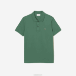 Lacoste פולו מקורי l.12.12 slim fit DZ4D0D202 ירוק חאקי kx5 גברים - Image 3