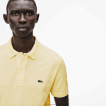 Lacoste פולו מקורי l.12.12 slim fit DZ4D0D220 צהוב 107 גברים - Image 4
