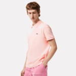 Lacoste פולו מקורי l.12.12 slim fit DZ4D0D243 ורוד kf9 גברים