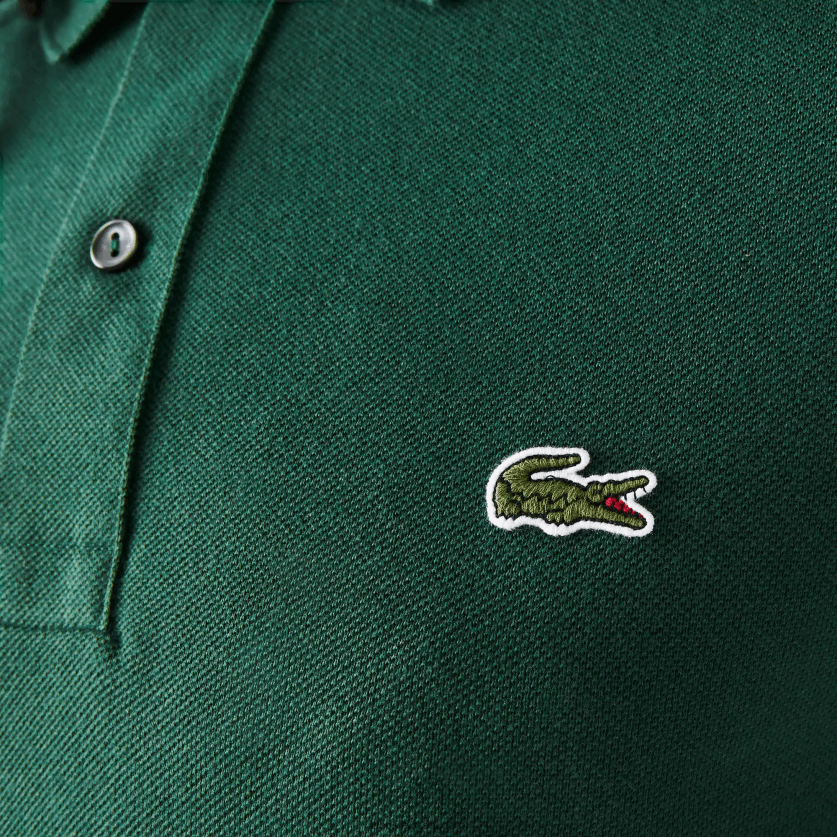 Lacoste פולו מקורי l.12.12 slim fit DZ4D0D730 ירוק 132 גברים - Image 5