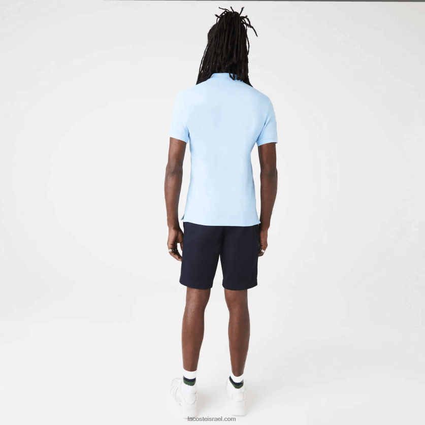 Lacoste פולו מקורי l.12.12 slim fit DZ4D0D751 כחול hbp גברים - Image 3