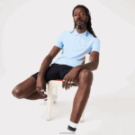 Lacoste פולו מקורי l.12.12 slim fit DZ4D0D751 כחול hbp גברים - Image 4