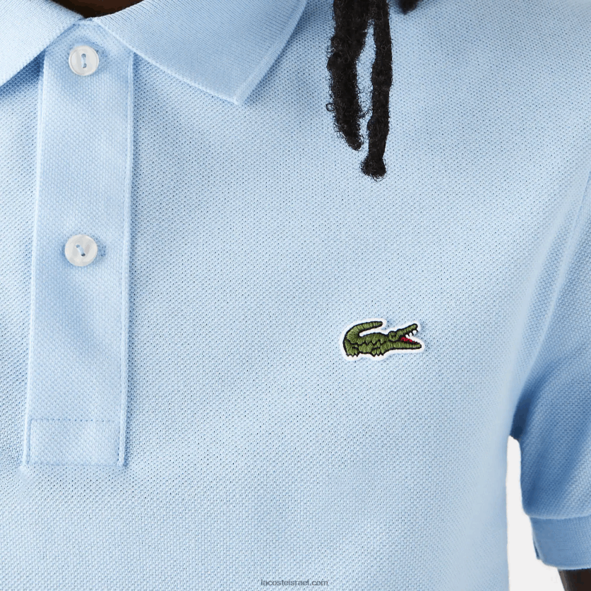 Lacoste פולו מקורי l.12.12 slim fit DZ4D0D751 כחול hbp גברים - Image 6