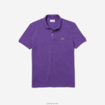 Lacoste פולו מקורי l.12.12 slim fit DZ4D0D789 סגול s5z גברים - Image 3