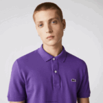 Lacoste פולו מקורי l.12.12 slim fit DZ4D0D789 סגול s5z גברים - Image 4