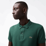 Lacoste פולו מקורי l.12.12 slim fit DZ4D0D834 ירוק 5hx גברים - Image 2