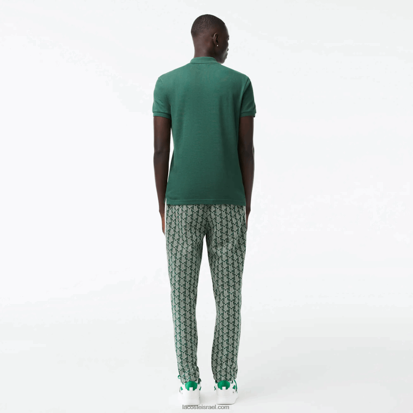 Lacoste פולו מקורי l.12.12 slim fit DZ4D0D834 ירוק 5hx גברים - Image 3