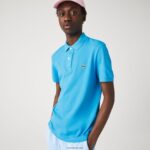 Lacoste פולו מקורי l.12.12 slim fit DZ4D0D866 Hlu טורקיז גברים