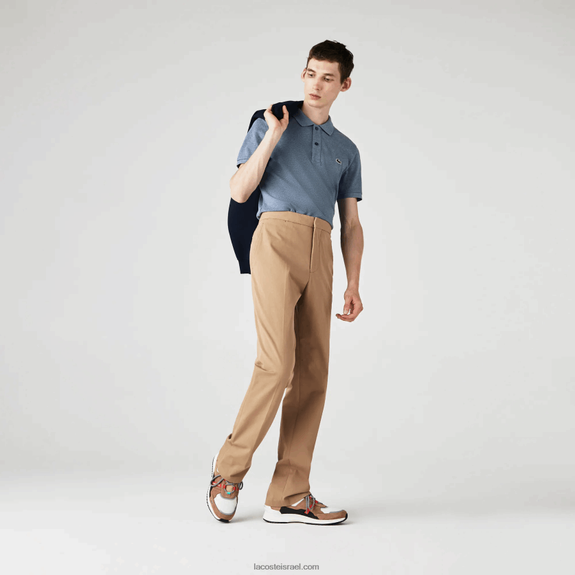 Lacoste פולו מקורי l.12.12 slim fit DZ4D0D883 כחול chine 1gf גברים - Image 2