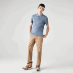 Lacoste פולו מקורי l.12.12 slim fit DZ4D0D883 כחול chine 1gf גברים - Image 6