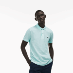 Lacoste פולו מקורי l.12.12 slim fit DZ4D0D885 כחול ph0 גברים