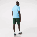 Lacoste פולו מקורי l.12.12 slim fit DZ4D0D934 כחול זאו גברים - Image 3