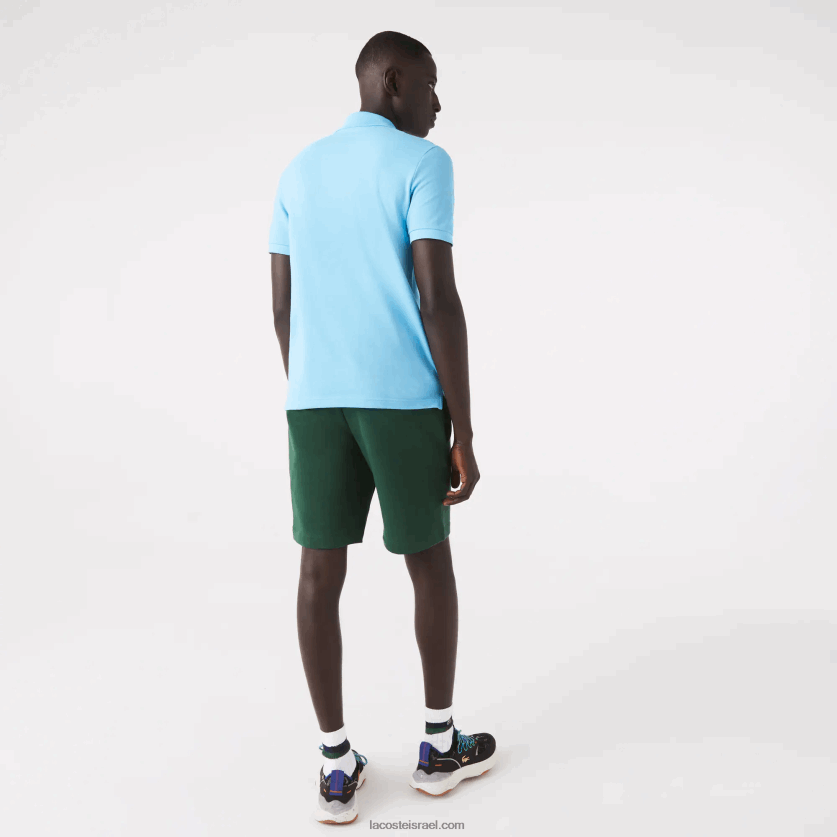 Lacoste פולו מקורי l.12.12 slim fit DZ4D0D934 כחול זאו גברים - Image 3