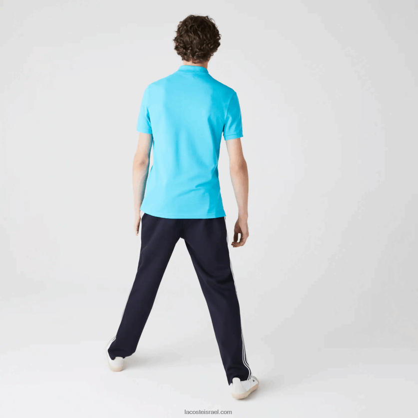 Lacoste פולו מקורי l.12.12 slim fit DZ4D0D935 טורקיז hl5 גברים - Image 2