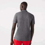 Lacoste פולו מקורי l.12.12 slim fit DZ4D0D937 צ'ין אפור e8g גברים - Image 3