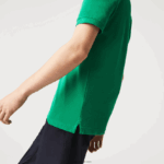 Lacoste פולו מקורי l.12.12 slim fit DZ4D0D940 ירוק ldm גברים - Image 4