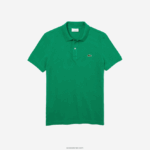 Lacoste פולו מקורי l.12.12 slim fit DZ4D0D940 ירוק ldm גברים - Image 5