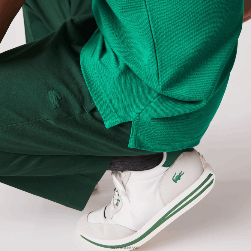 Lacoste פולו מקורי l.12.12 slim fit DZ4D0D940 ירוק ldm גברים - Image 7