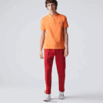 Lacoste פולו מקורי l.12.12 slim fit DZ4D0D943 כתום npb גברים