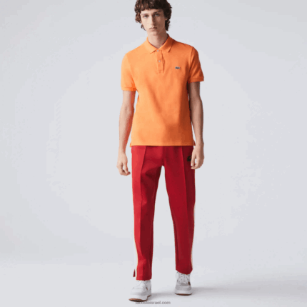 Lacoste פולו מקורי l.12.12 slim fit DZ4D0D943 כתום npb גברים