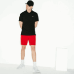 Lacoste פולו ספורטיבי נושם נגד uv פיקה DZ4D0D886 שחור 031 גברים - Image 2