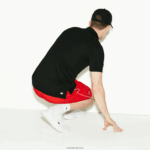 Lacoste פולו ספורטיבי נושם נגד uv פיקה DZ4D0D886 שחור 031 גברים - Image 3