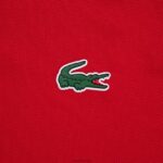 Lacoste פולו ספורטיבי נושם עמיד בפני שחיקה DZ4D0D657 אדום 240 גברים - Image 2
